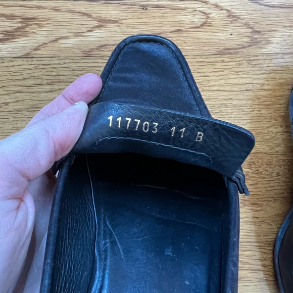 Gucci Horsebit Black Leather Loafers - Picture 3 of 8